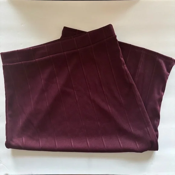 Lulus “My Way” Plum Purplish Burgundy Two-Piece Long Sleeve Dress – Size Large - Picture 9 of 11